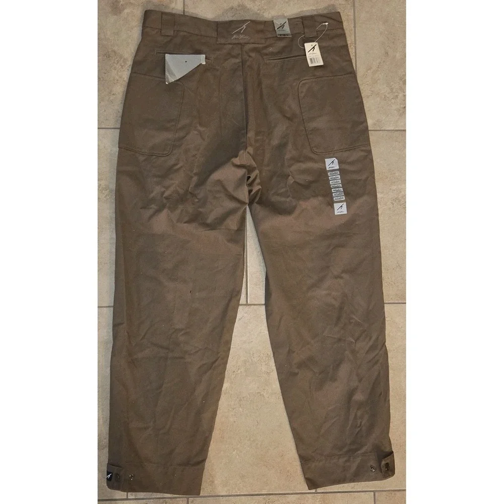 Vintage Karl Kani Pants Mens 40x34 Streetwear Walnut Brown Deadstock New NWT